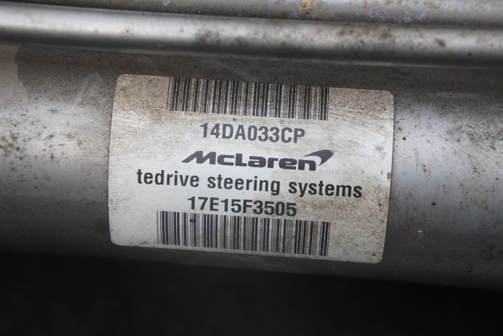 Steering Gear Rack & Pinion 14DA033CP OEM McLaren 720S 2018 *Note*