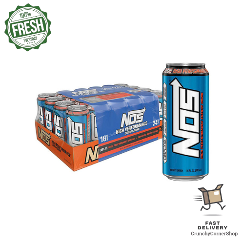 NOS High Performance Energy Drink, 16 fl. oz., 24 pk. -
