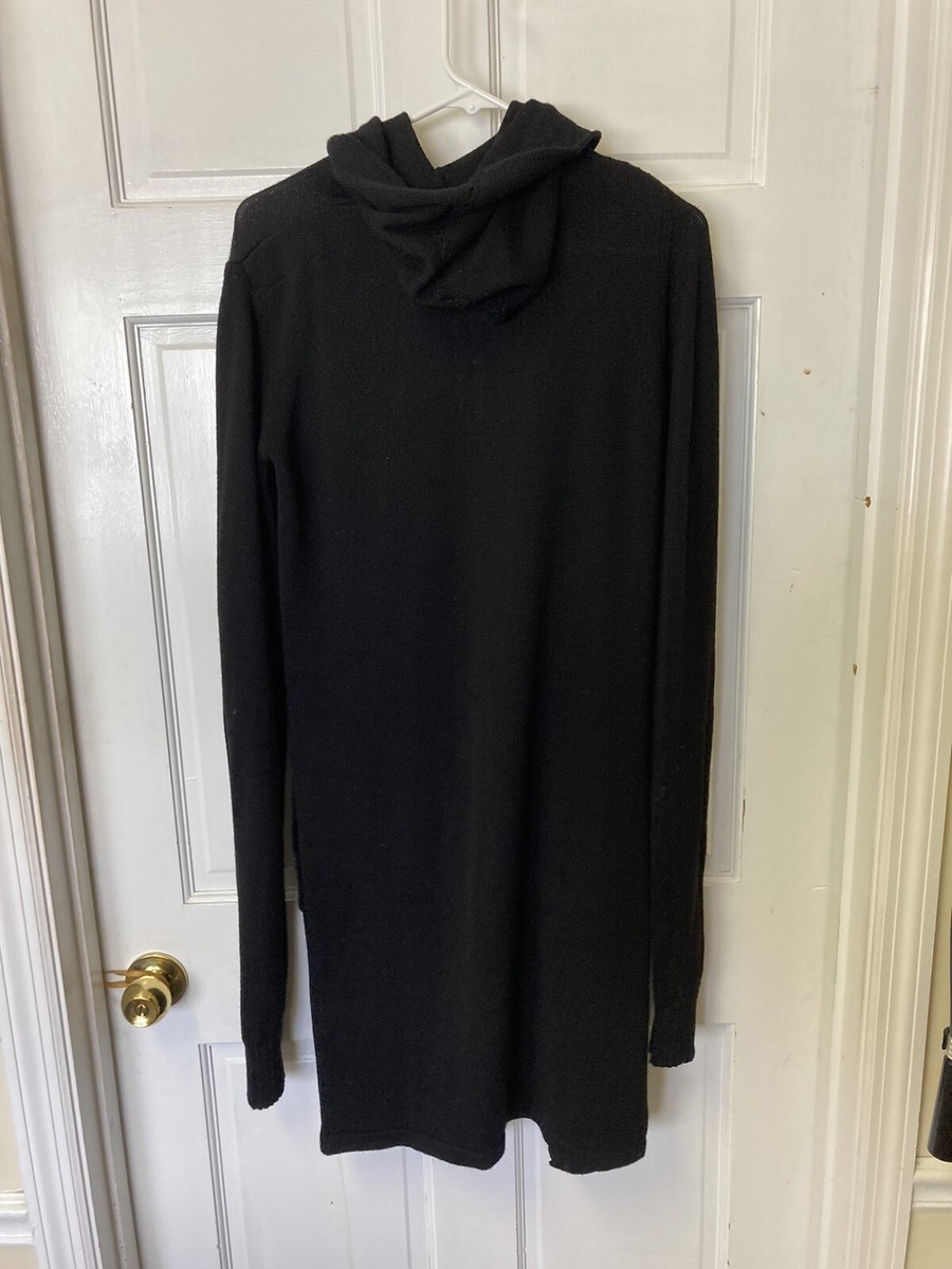 パーカー・フーディ RICK OWENS Hooded wool cardigan Rick Owens Zipped Cardigan (Milk/White) – CNCPTS