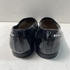 Giorgio Brutini Black Patent Leather Pointed Toe Tile Detail Loafers Size 8.5 D — photo 4