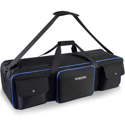 Tripod Carrying Case Bag 40.5'', Resistant Light Stand Bag with 2 Protective P...