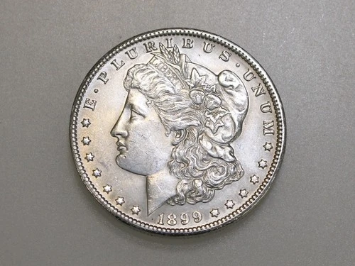 1899-O $1 MORGAN SILVER ONE DOLLAR CH/GEM BU