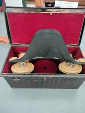 Royal Navy Officer’s Full Dress Bicorn Hat & Epaulettes – Named Tin –