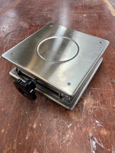 8"X 8" Stainless Steel Table Lab Stand Lifter Platform - Scissor Lifting Jack