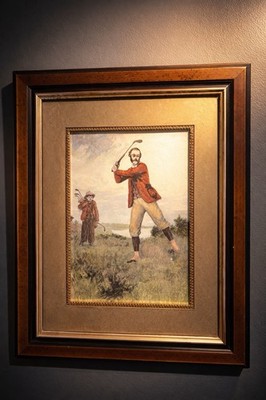 ''A Cabinet Minister's Holiday'' by British painter Henry Marriott Paget.