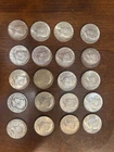 1964 Kennedy half dollar, lot of 20, 90% silver