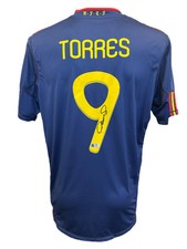 FERNANDO TORRES SIGNED SPAIN 2010 WORLD CUP WINNERS SHIRT (ACG CERT AG17245)