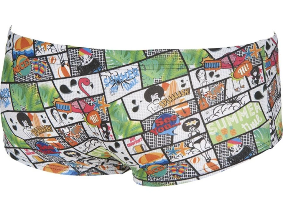 ARENA Herren Badehose Summer Comics Low Waist - Bild 4 von 4