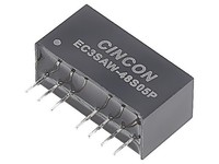 EC3SAW-48S05P Wandler: Dc/Dc 3W Ueing: 18-75VDC Uausg: 5VDC Iausg: 0-600Ma Cinco