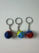 Tupperware Keychain Mini Shape O Toy Set Of 3 New