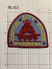 Raleigh, NC obsolete                     Police Department Patch Capital City