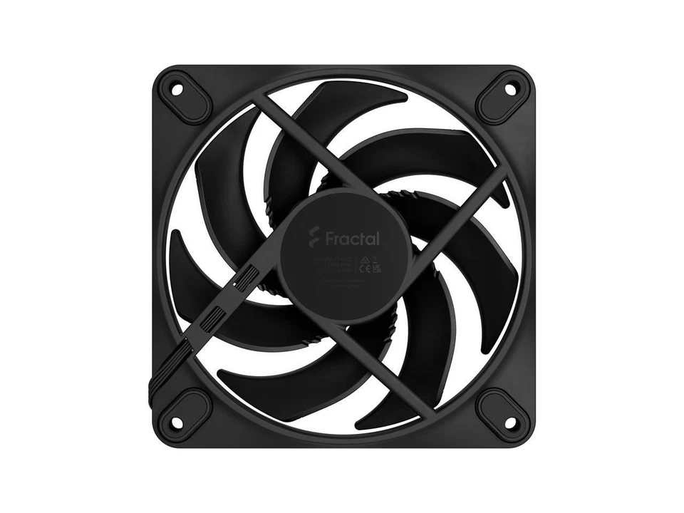 Fractal Design Momentum 12 PWM Black 120 mm FDB (Fluid Dynamic Bearing) PC Case - Image 4 of 4