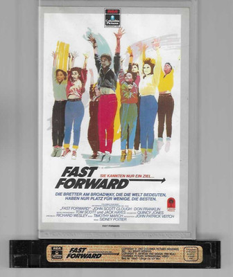 RCA Video   FAST FORWARD  Sie kannten nur ein Ziel   Tanzfilm Kult   VHS Rarität