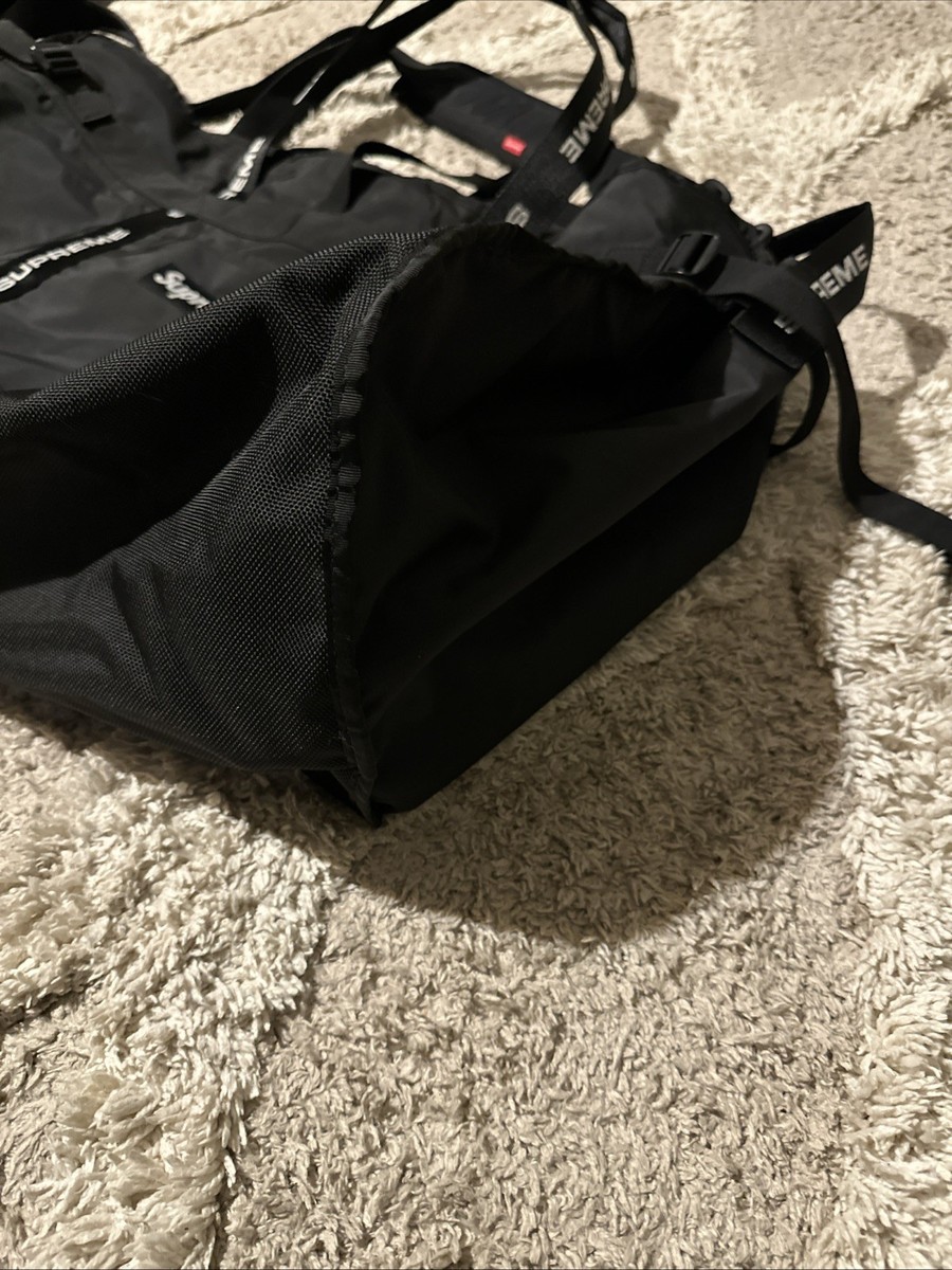 Supreme Large Haul Tote Bag Black FW22 Supreme New York 2022 Brand