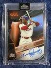 2026 Topps Chrome Black Jimmy Rollins Chrome Black Autographs (RAW)