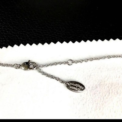 Vivienne Westwood Necklace DORINA MOON Silver Crystal IN BOX | eBay