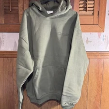 Olive Green Comfrt Minimalist collection hoodie Size XL NEW