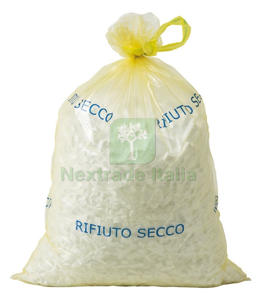 24PZ Lacciosac Famiglia Giallo 55x75 cm | Sacchi Rifiuti 45L