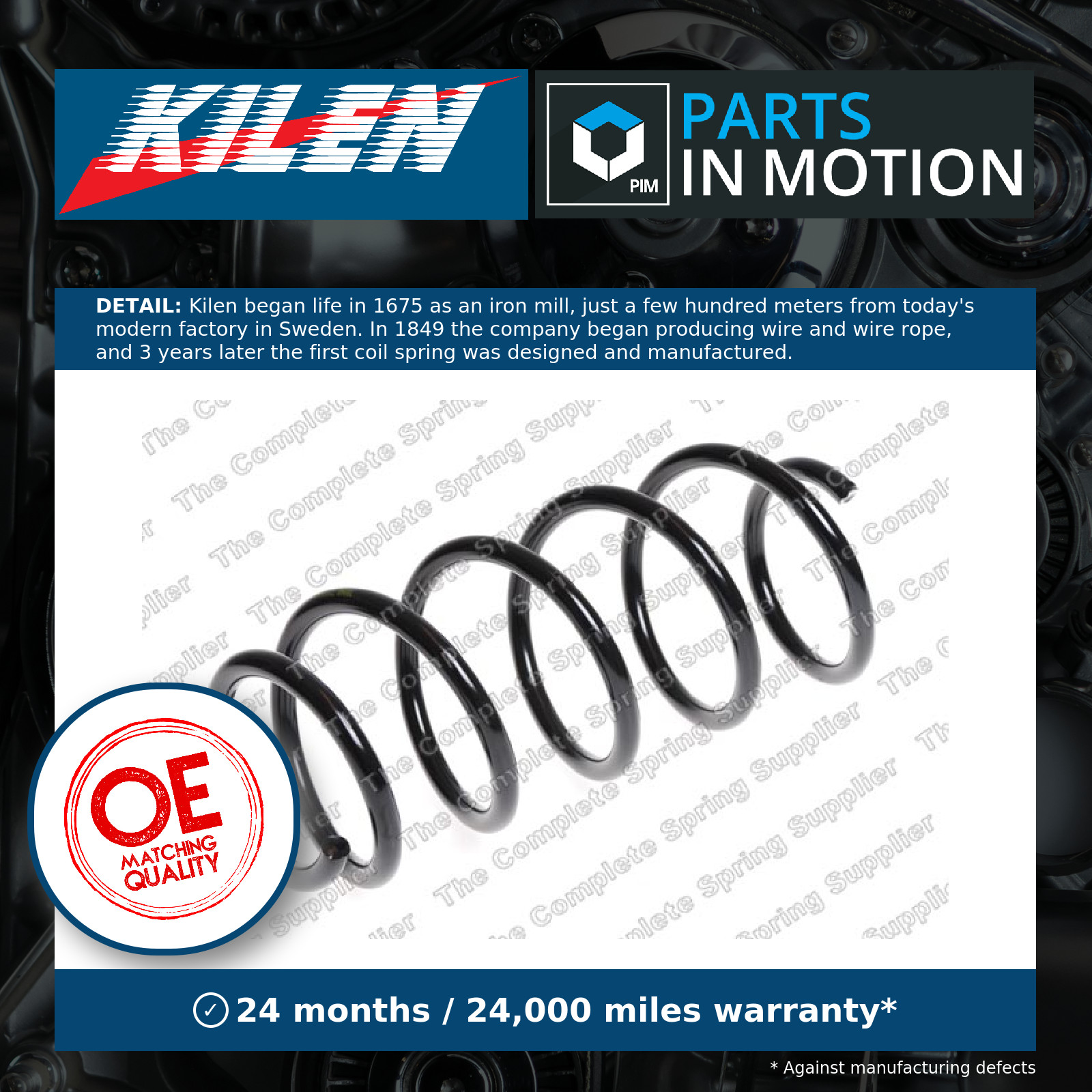 Fits LESJ�FORS 4015673 Suspension Spring - Image 6