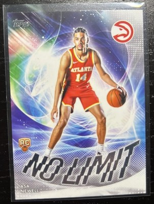 2025-26 Topps Asa Newell No Limit RC Rookie #NL-23 Hawks
