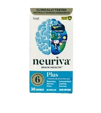 Schiff Neuriva Plus Fast-Acting Brain Performance Capsules 30 Ct Exp 09/26+
