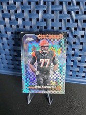 2024 Topps Chrome - Andrew Whitworth #30 X-Fractor - Cincinnati Bengals 