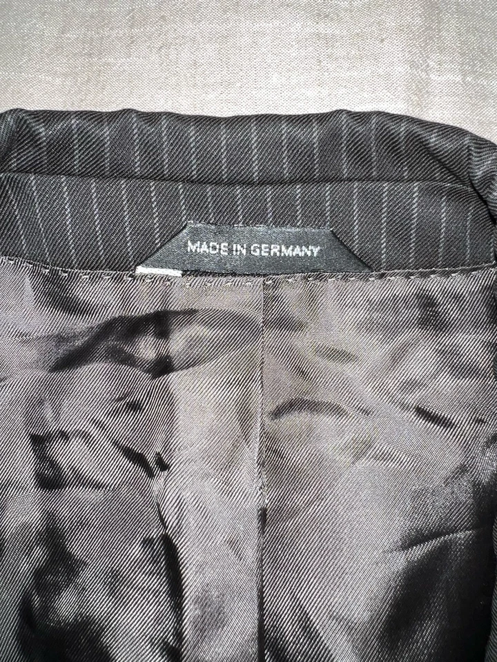 Blazer Hugo Boss Vintage Para Hombre 42 Gris Lana Traje Chaqueta Abrigo Deportivo Super 140 Foto 4 de 4