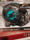 Ricky Williams Autographed Eclipse Mini Helmet Dolphins JSA COA 420 Inscribed