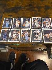 Memphis Grizzlies 2025-2026 Topps Team Set. (10 Cards)