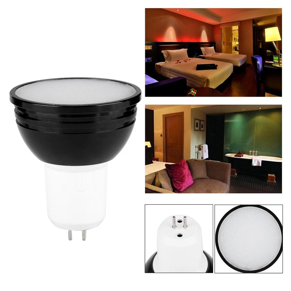 AC85V 265V GU5.3 6W RGB+CW LED Light Bulb Smartphone Controlled Wi Fi Smart L UK - Image 4 of 4