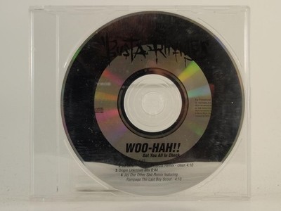 BUSTA RHYMES WOO-HAH GOT YOU ALL IN CHECK (H1) 4 Track Promo CD Single including