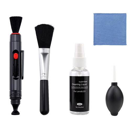 10-in-1 Professional Camera Cleaning Kit Soft Dust Cleaner Glasses Smart Watches - Afbeelding 2 van 19