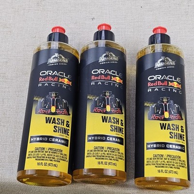 3- Armor All RedBull Oracle Hybrid Ceramic Wash & Shine 16oz Podium Series NEW