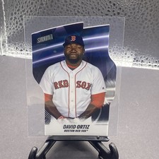2022 Topps Stadium Club David Ortiz Triumvirates Black Refractor #42/99