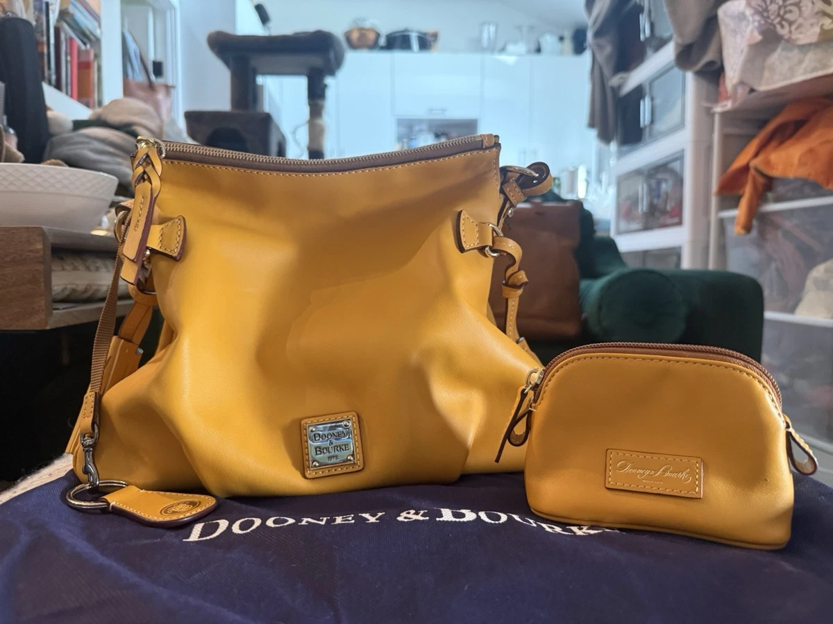 Dooney & Bourke Leather Exterior Yellow Bags & Handbags for Women