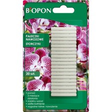ENGRAIS - BÂTONNETS D'ENGRAIS POUR ORCHIDÉES 20 PIÈCES - BR BIO-2098
