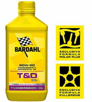 Bardahl T&D Oil 80W90 Differential Transmission Lubricant - 1 Liter