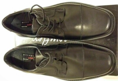 H Mirage Comflex Mens Shoe Laces Shock Absorber 86135, Black - Size