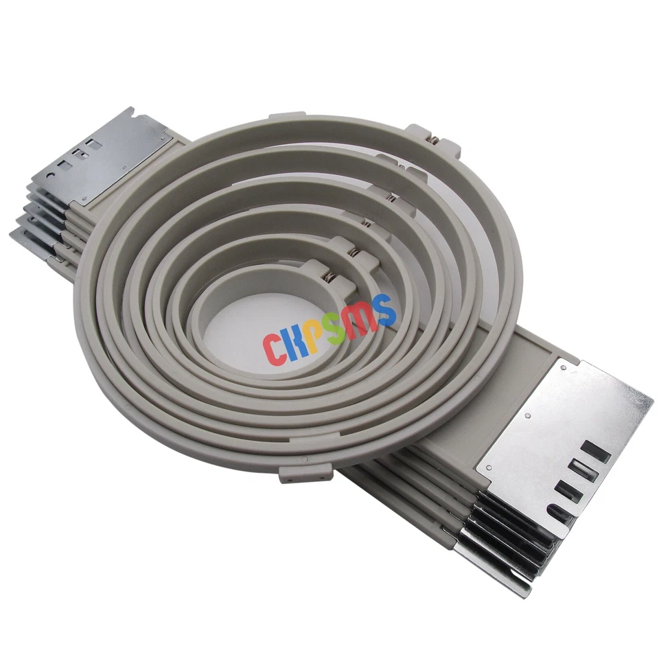 Embroidery Hoop 9/12/15/18/21/24CM - 395mm Wide (15.5") FIT For SWF TAJIMA ZSK  - Image 2 of 2