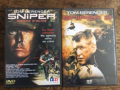 SNIPER 1 & 2 ... TOM BERENGER ... Konvolut 2 DVDs