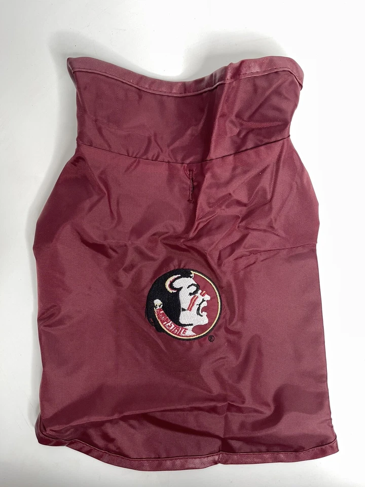 Warm Fleece Lined Florida State Dog Vest With Easy Size Adjustment Leash Hole - Image 2 of 4