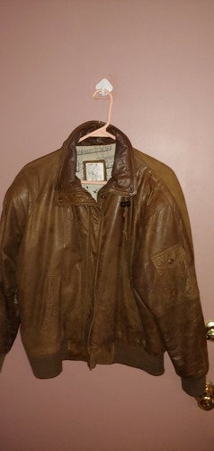john weitz leather jacket