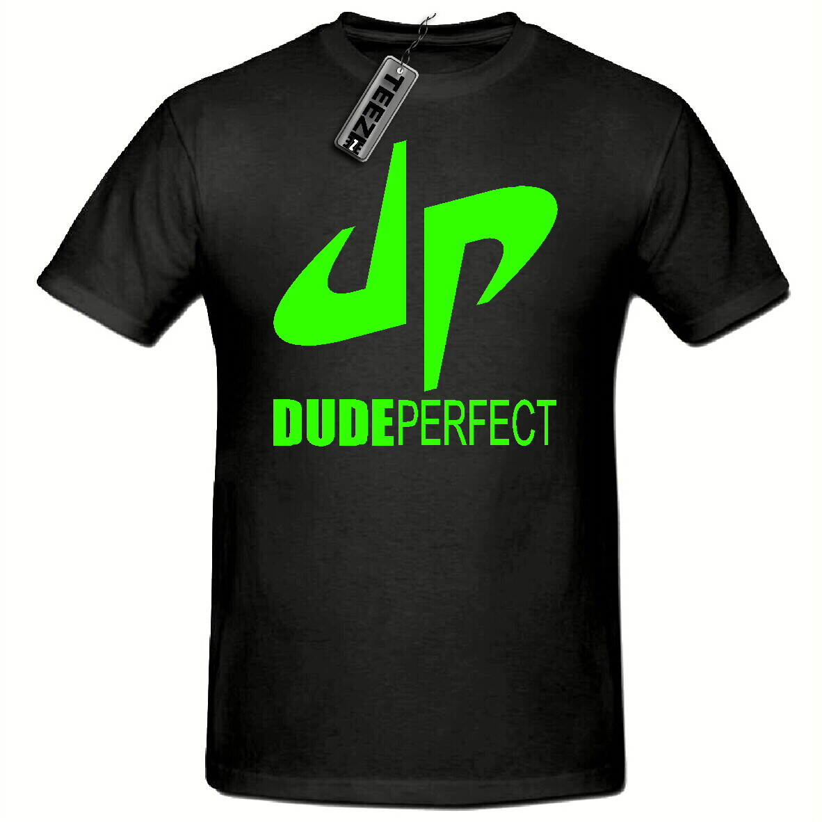 Green Dude Perfect Youtuber Childrens tshirt,Youtube Childrens Gaming tee  Men's