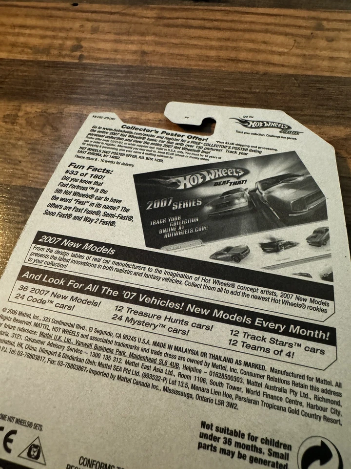 Van / Sports Car / Hot Wheels Mattel 2007 New Models #K6165 #H32 - Image 3 of 4