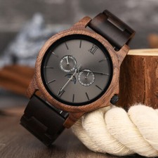 Men Wood Watch Handmade Wooden Watch Gift to Men Father's Day