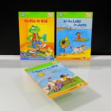 Leap Frog Tag Reading System 3 Learn to Read Books Long Vowels Y Long U Short I