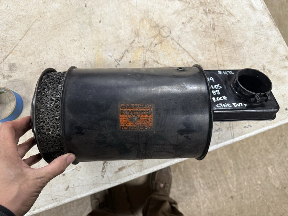 Oldsmobile 88 1949 filtro de aire aceite baño Rochester servicio estándar Foto 4 de 4