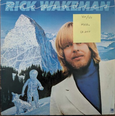 Rick Wakeman Rhapsodies Vinyl Record VG+/VG AMLX68508 1979