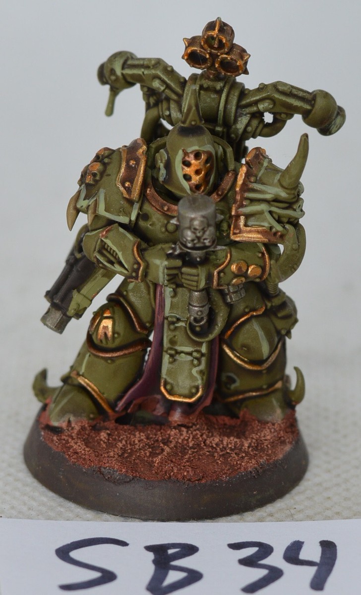 ミリタリー Warhammer40K/DEATH GUARD PLAGUE MARINES Warhammer 40k, Death Guard, Plague Marine, Lot #BE20 | eBay