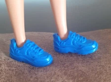 Barbie Style Fashion Doll Clothes. Defa Lucy Fab Blue Trainers. NEW out of Box!!